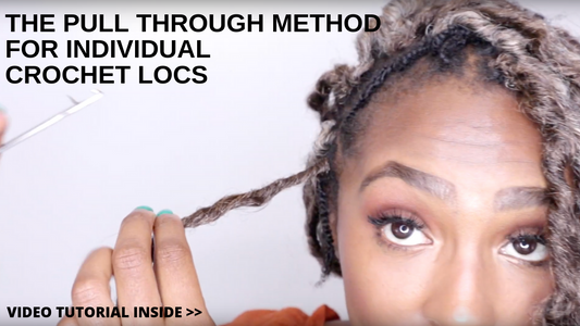 THE BOHO LOCS PULL THROUGH METHOD