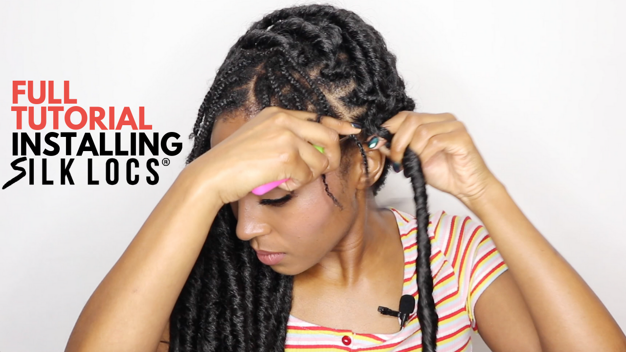 HOW TO INSTALL OUR BRAND NEW BOHO SILK LOCS