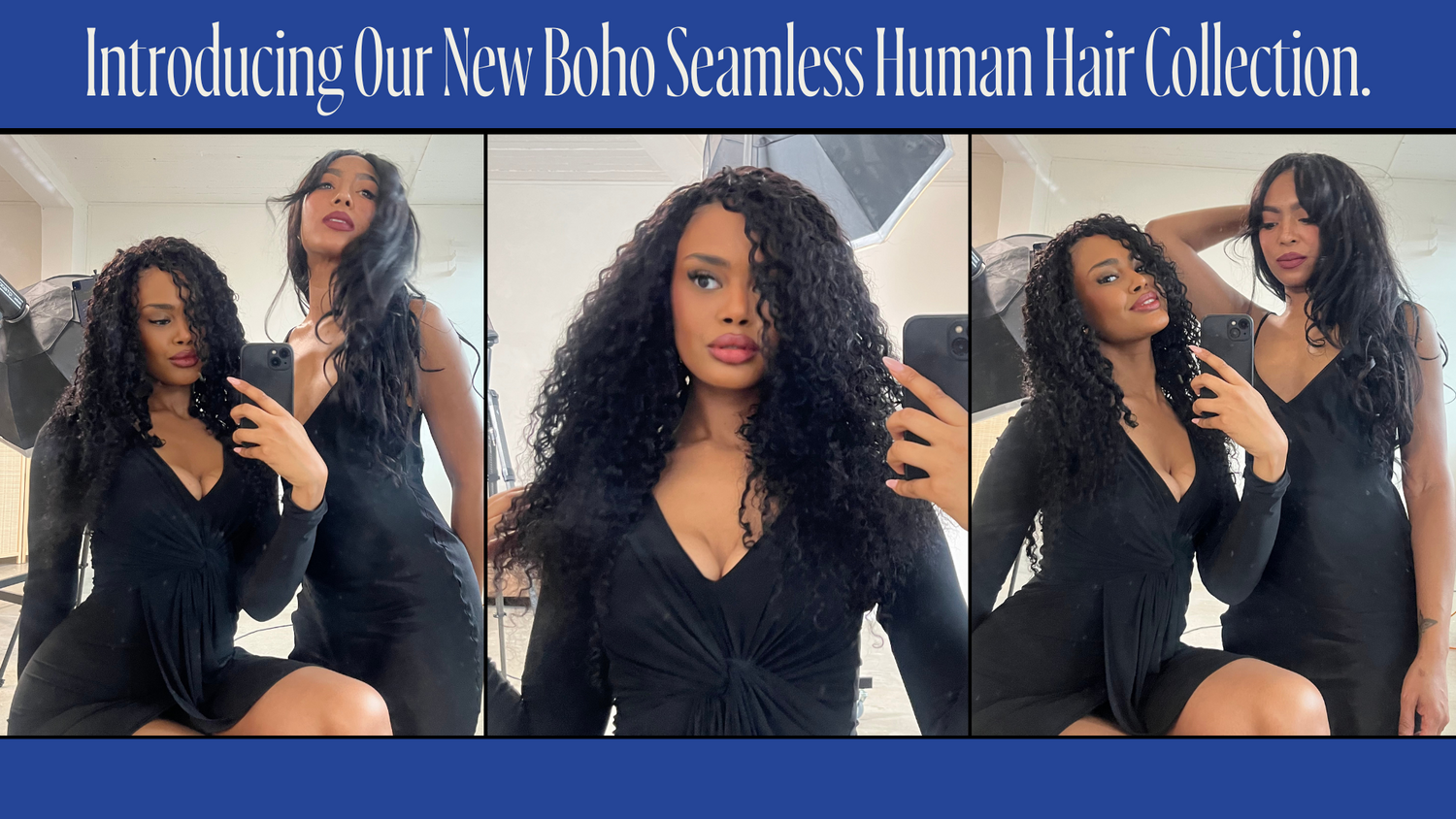 Introducing Our New Boho Seamless Human Hair Collection