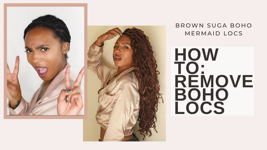 How to remove your Boho Locs! 💁🏾♀️