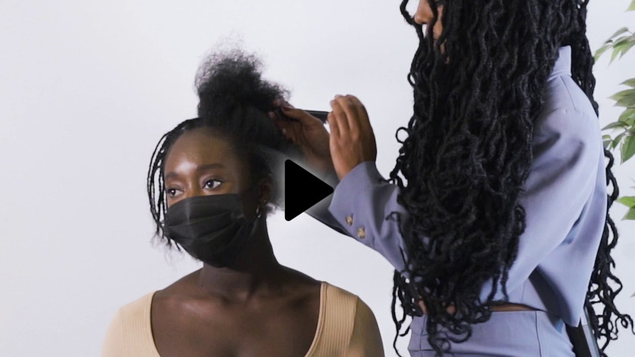 How to install distressed locs