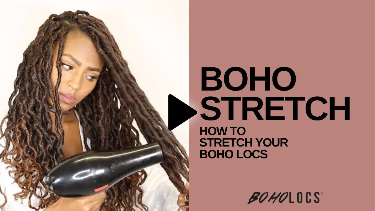 How to stretch your goddess locs