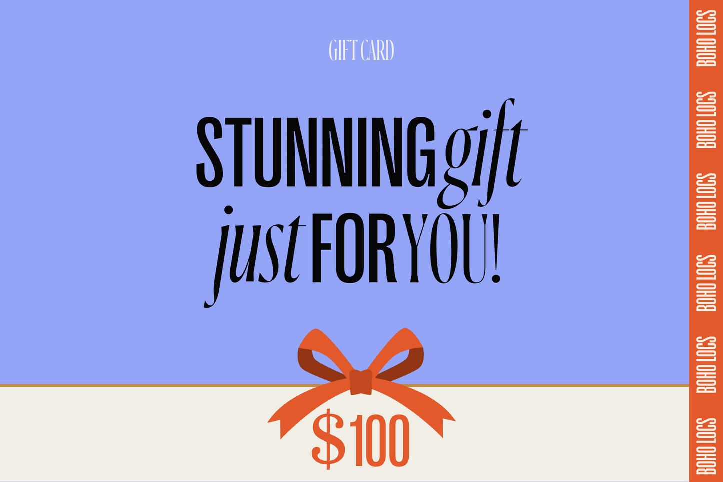 Boho Locs Gift Card 100$