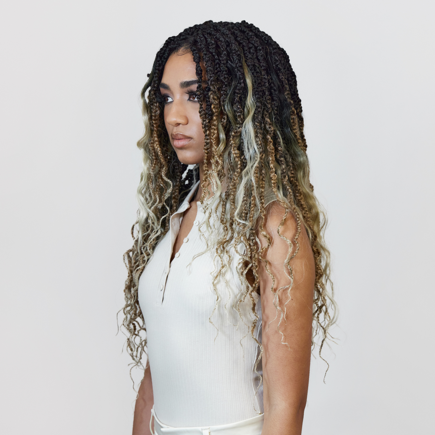 Boho Goddess Braids in Lit 22"®