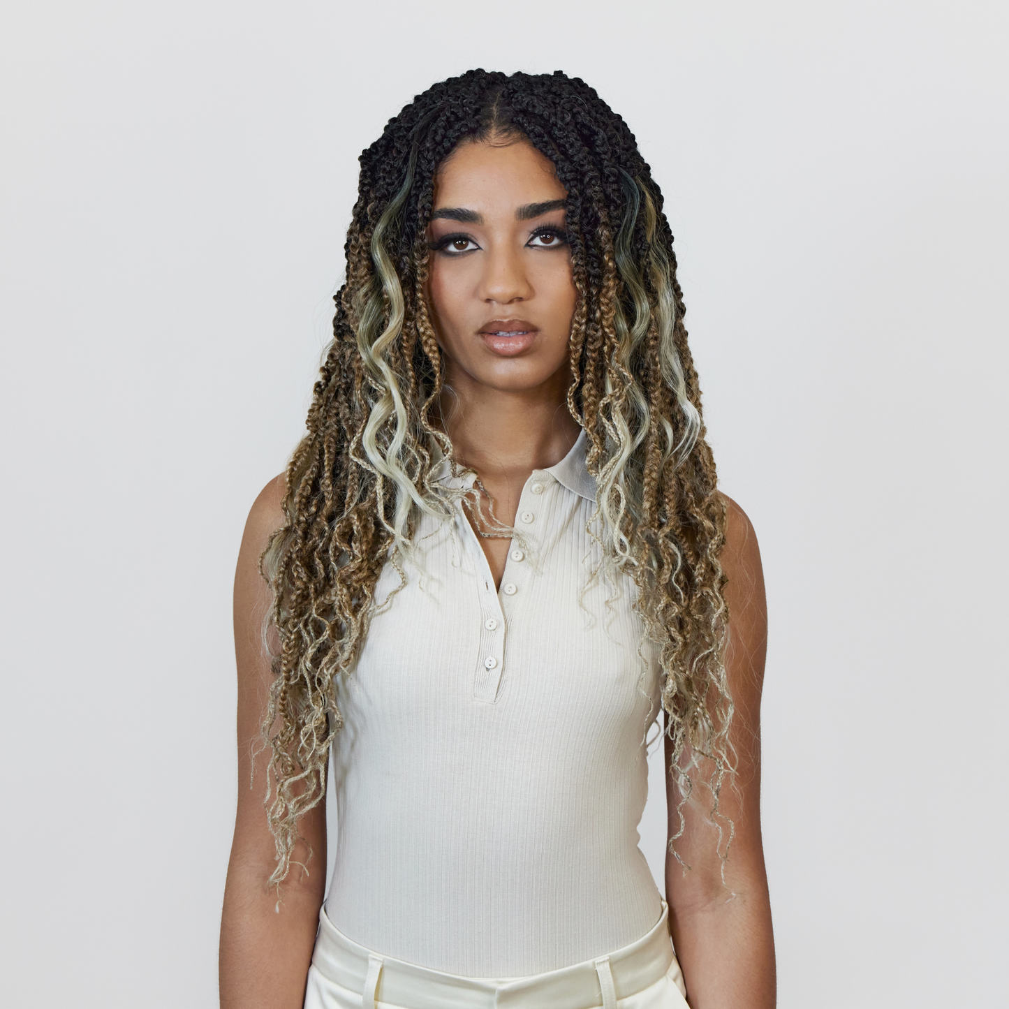 Boho Goddess Braids in Lit 22"®