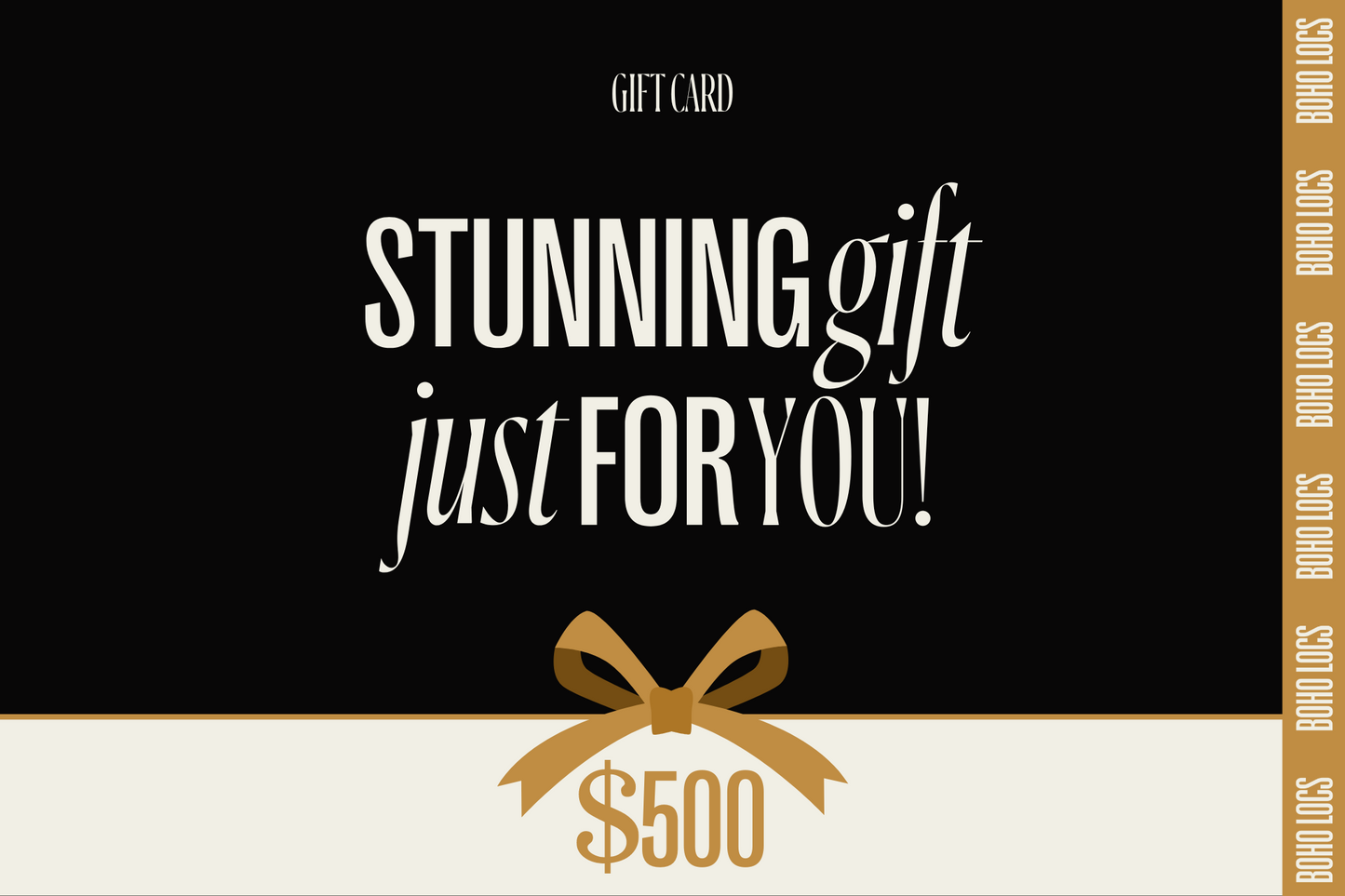 Boho Locs Gift Card 500$
