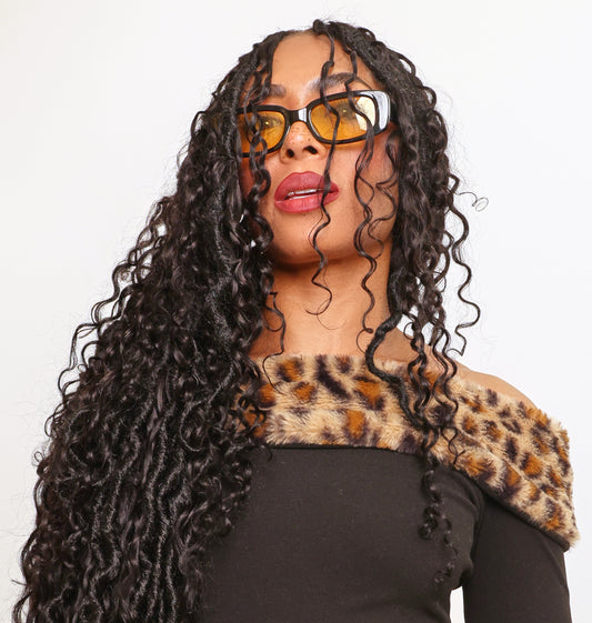 Boho Human Hair Mermaid Locs in Midnight 14"®