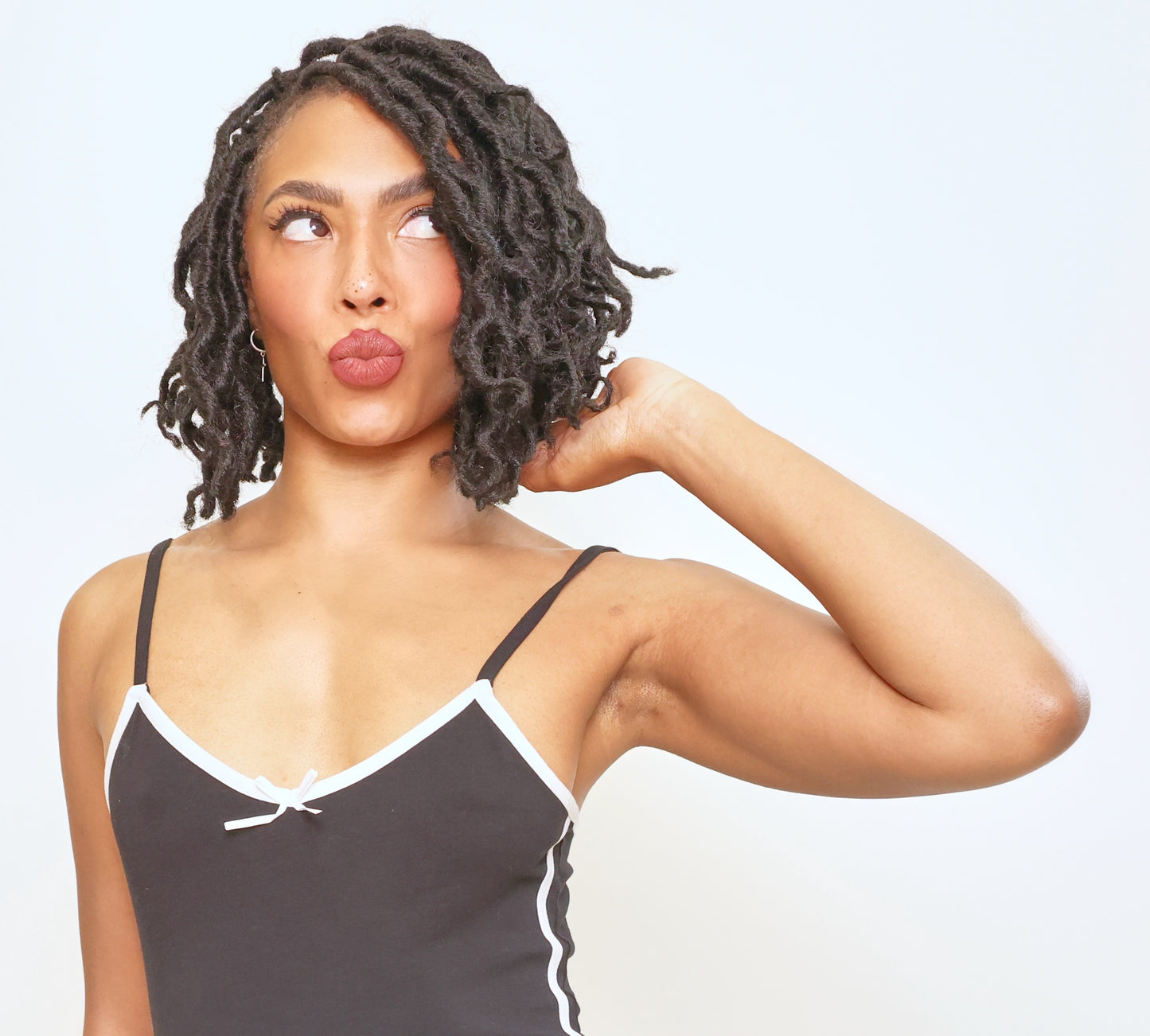 Boho Short Goddess Bob in Midnight