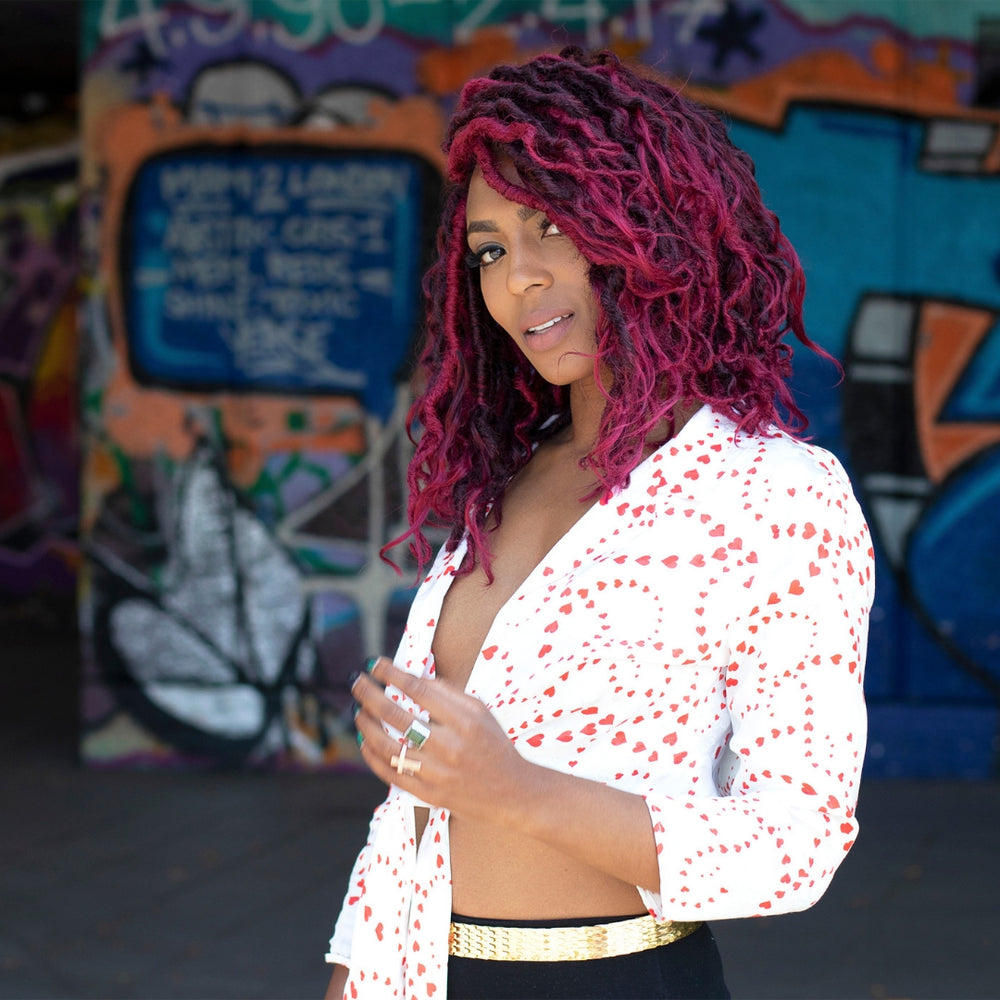 Boho Mermaid Locs in Hot Sauce 14"®