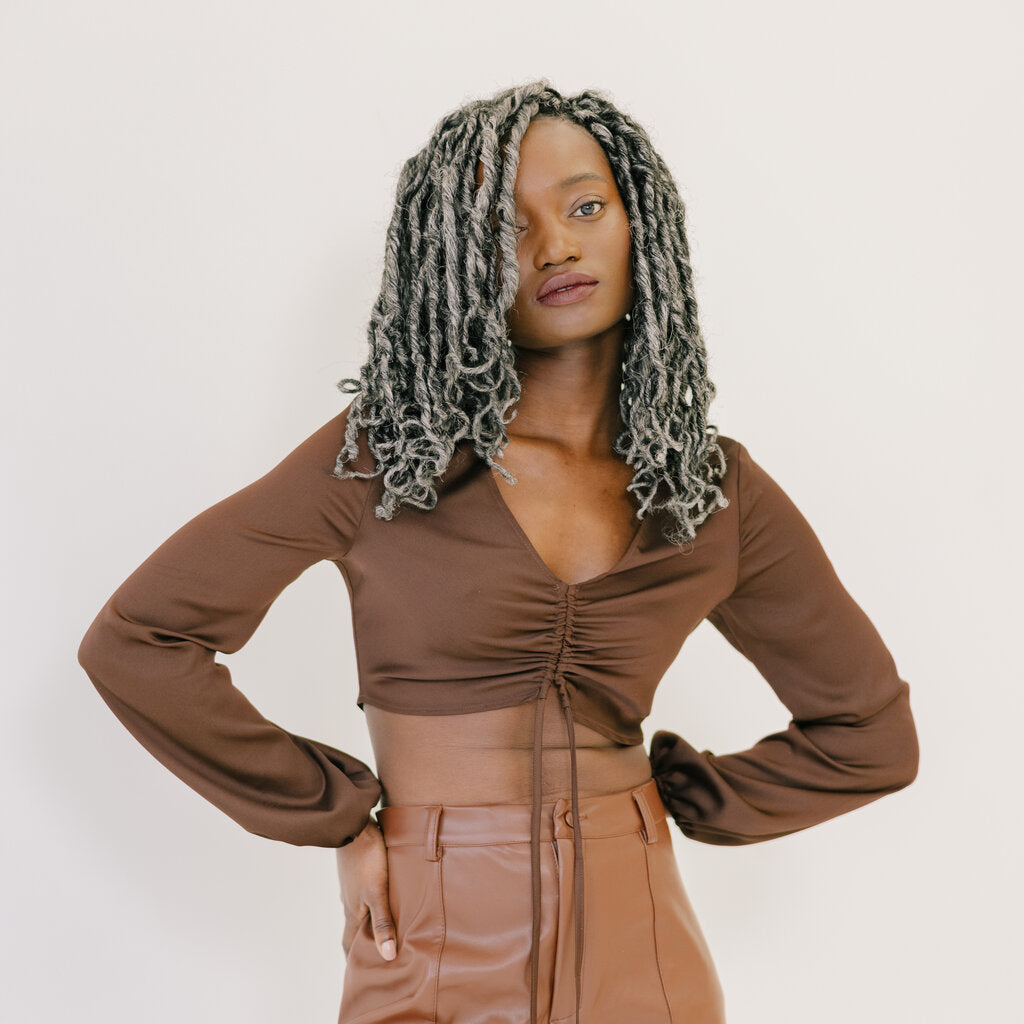 Boho Goddess Locs in Storm 14"®