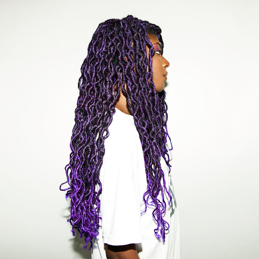 Boho Goddess Locs in Purple Haze 22"®