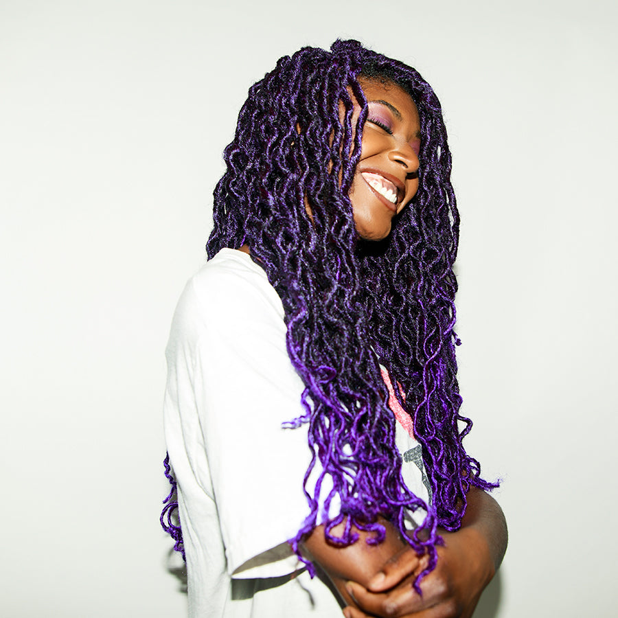 Boho Goddess Locs in Purple Haze 22"®