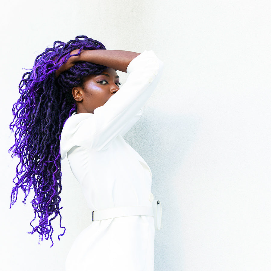 Boho Mermaid Locs in Purple Haze 22" ®