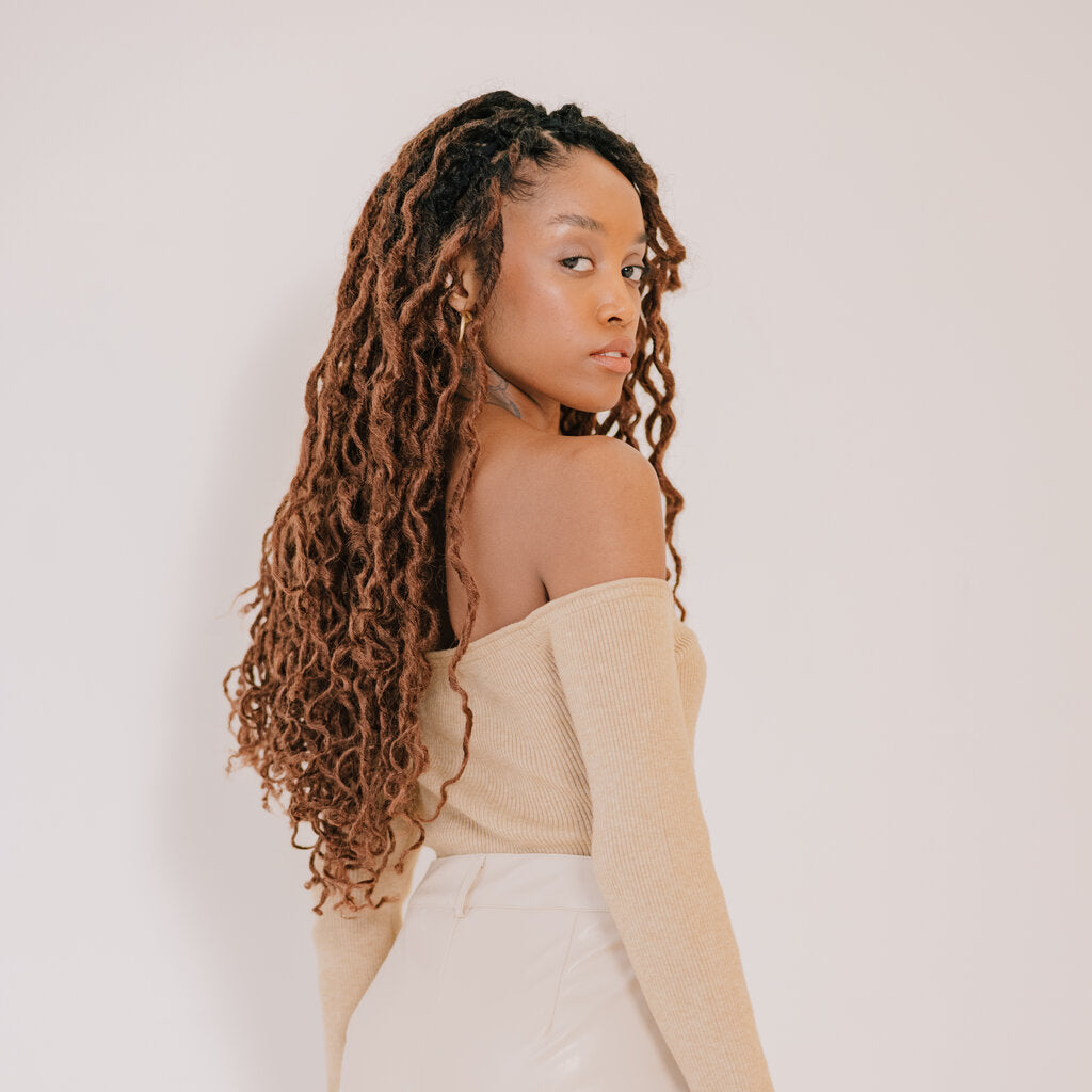 Beach Locs in Hot Bronde 22"®