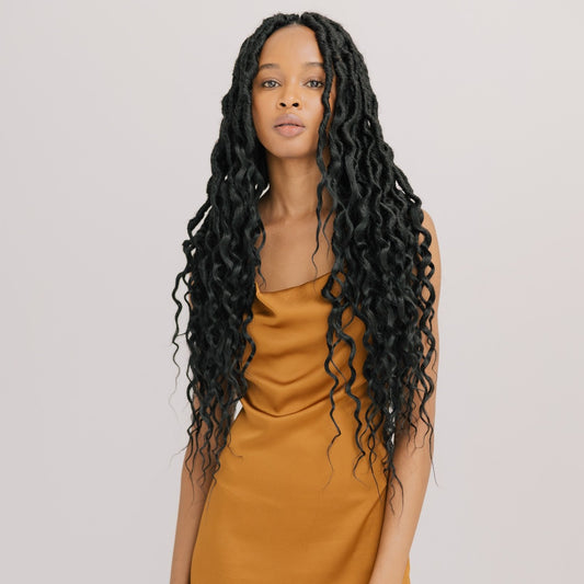 Queen Locs in Naturel 24"®