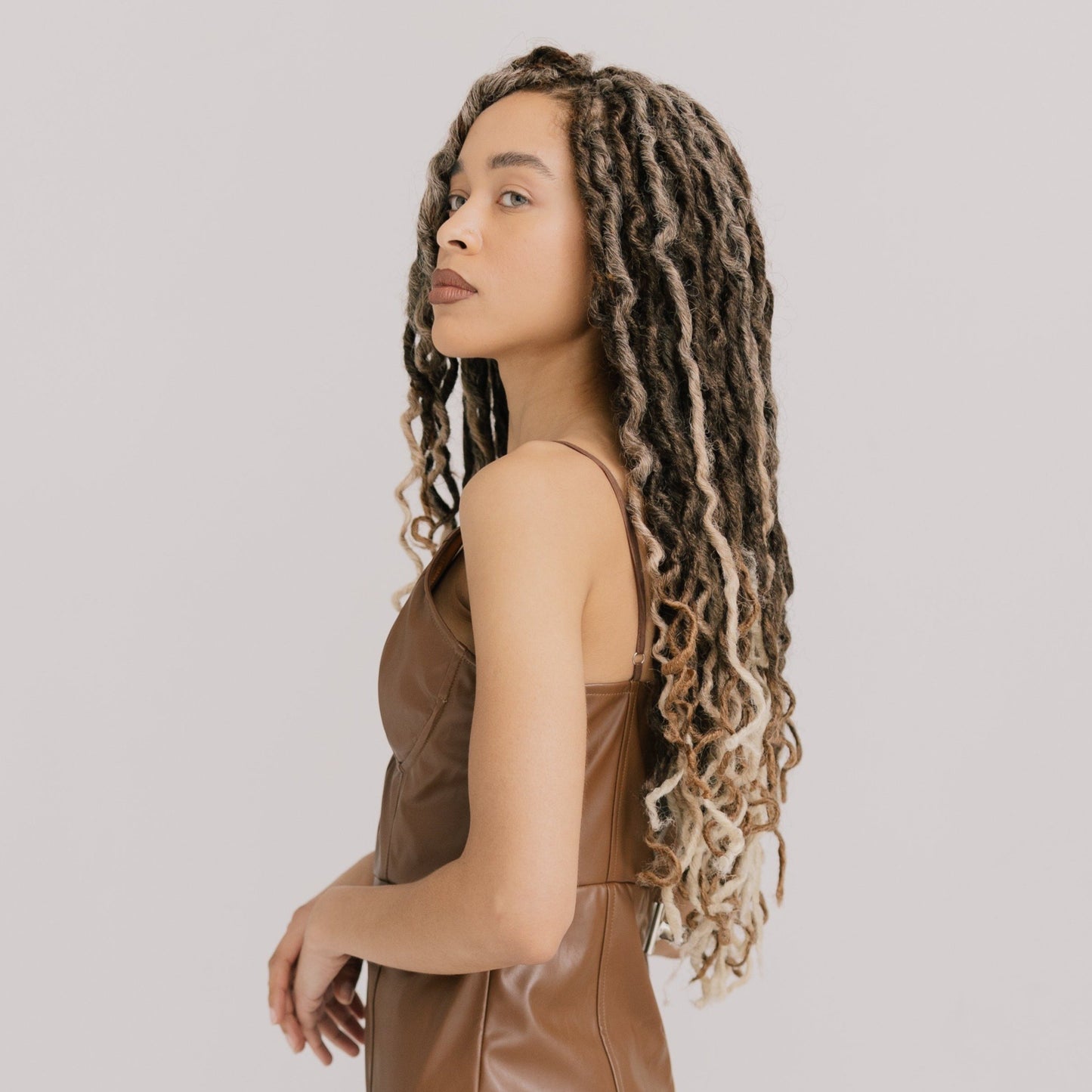 Boho Goddess Locs in Iced Latte 22"®