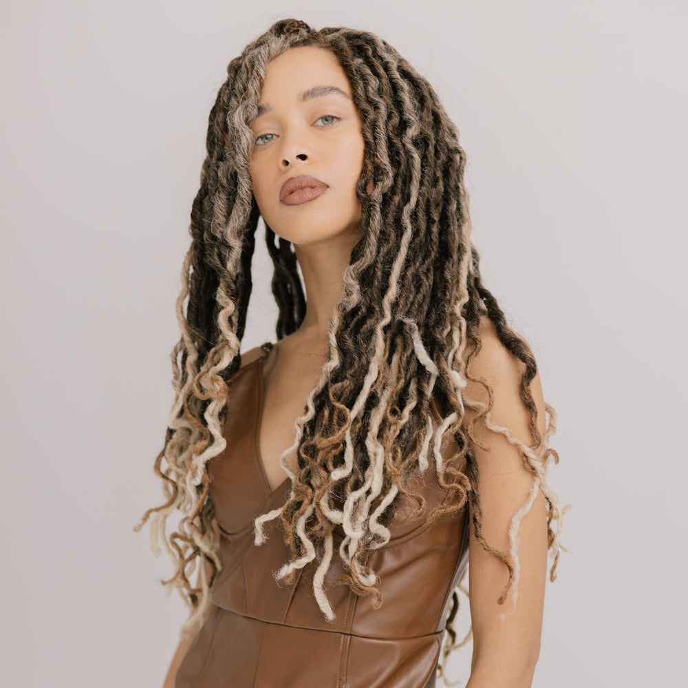 Boho Goddess Locs in Iced Latte 22"®