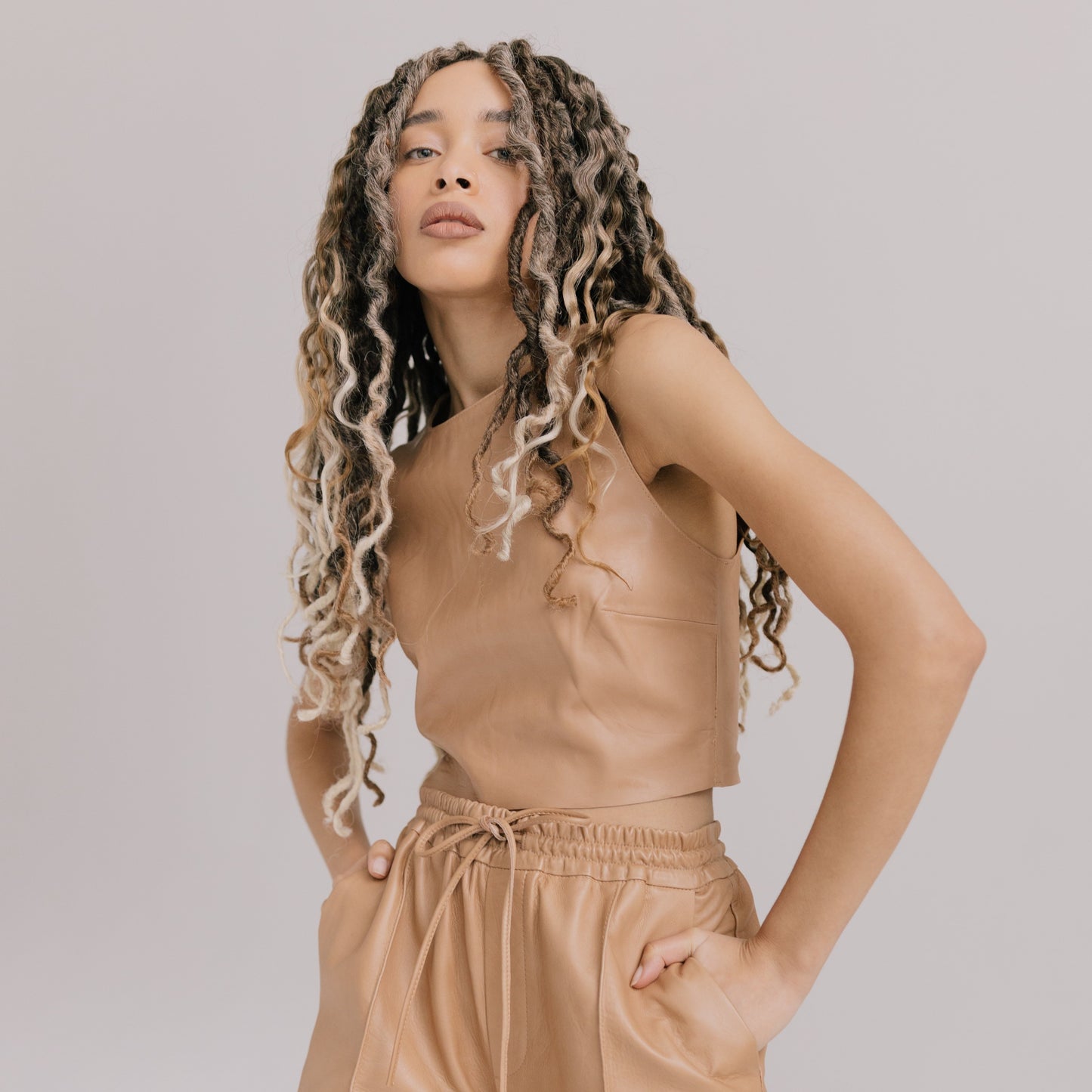 Boho Mermaid Locs in Iced Latte 22"®