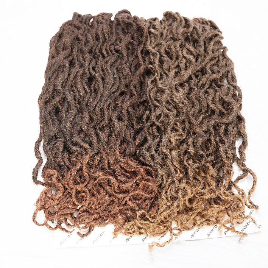 Boho Goddess Locs in Bey-Blonde/Bronde 22"®