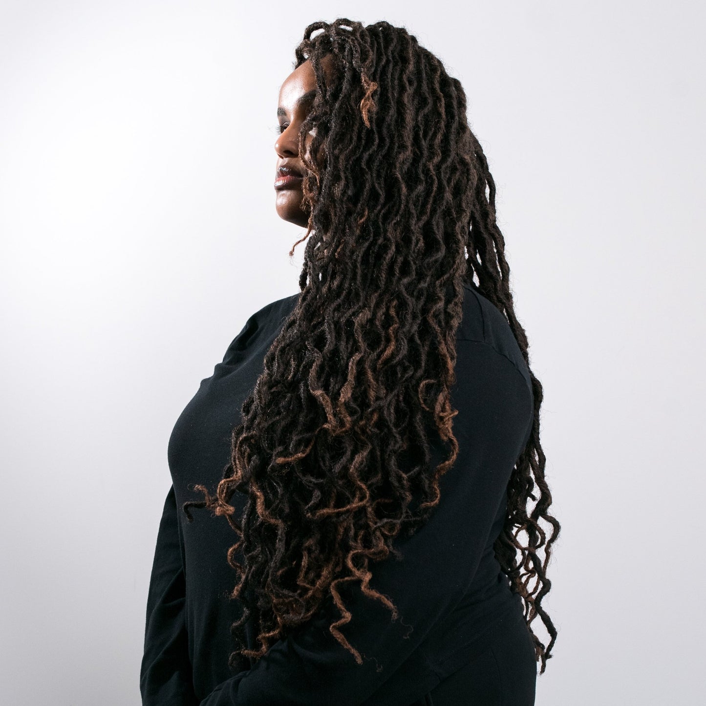 Boho Goddess Locs in Choc/Bronde 26"®