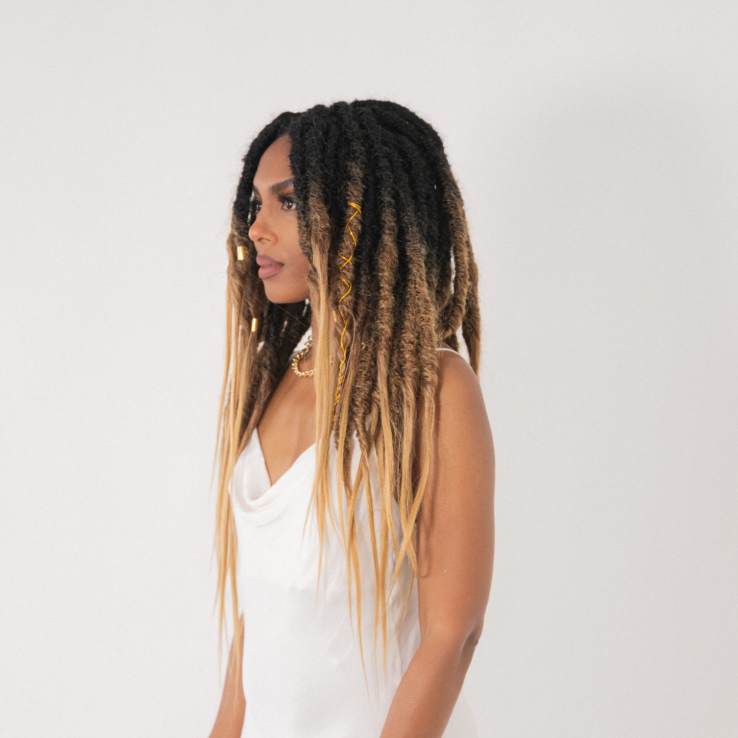 Boho Silk Locs in Bronde 24"®