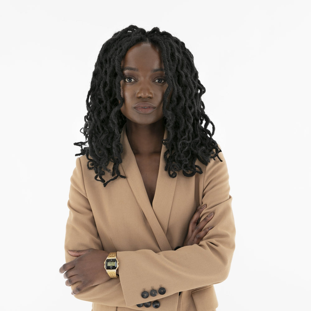 Boho Goddess Locs in Midnight 14"®
