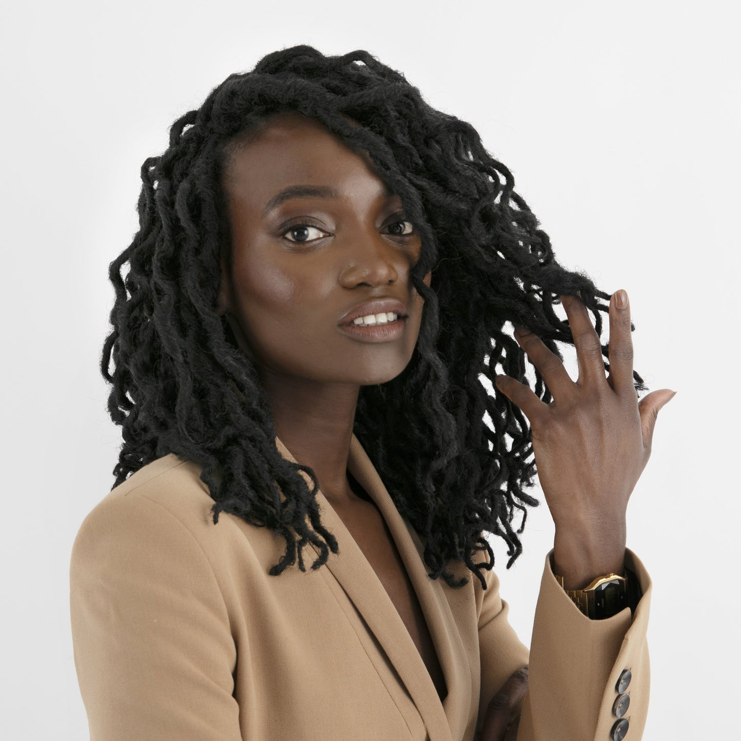 Boho Goddess Locs in Midnight 14"®