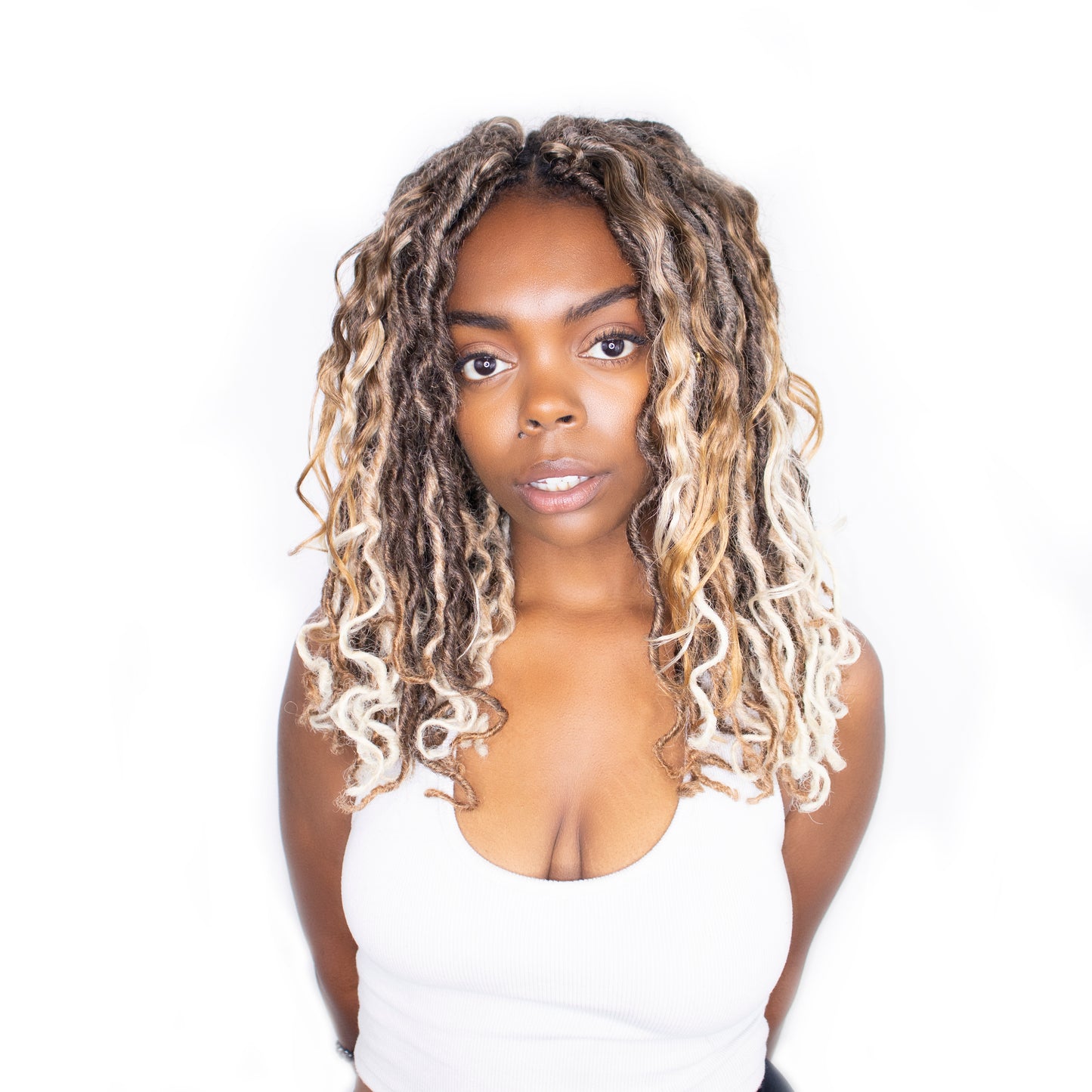 Boho Mermaid Locs in Iced Latte 14"®