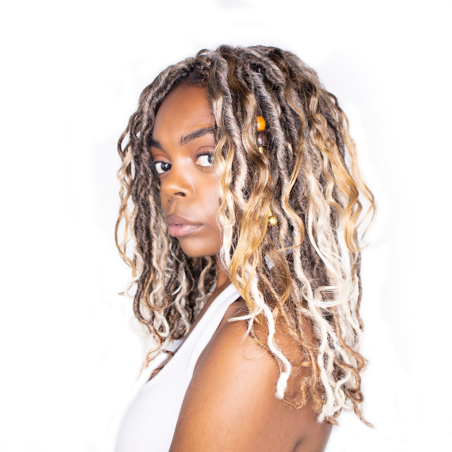Boho Mermaid Locs in Iced Latte 14"®