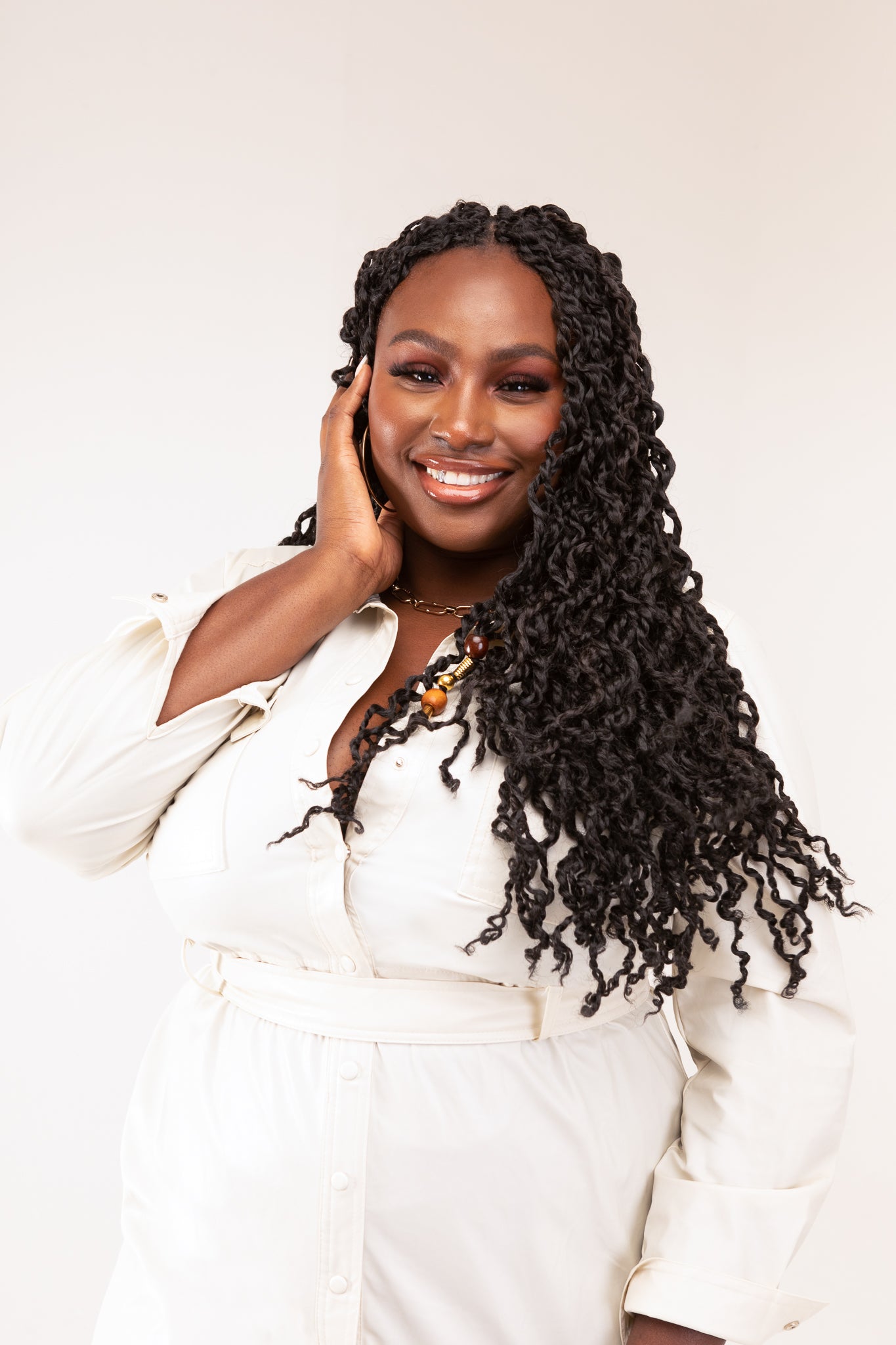 Boho Majesty Passion Twists in Naturel 18"®