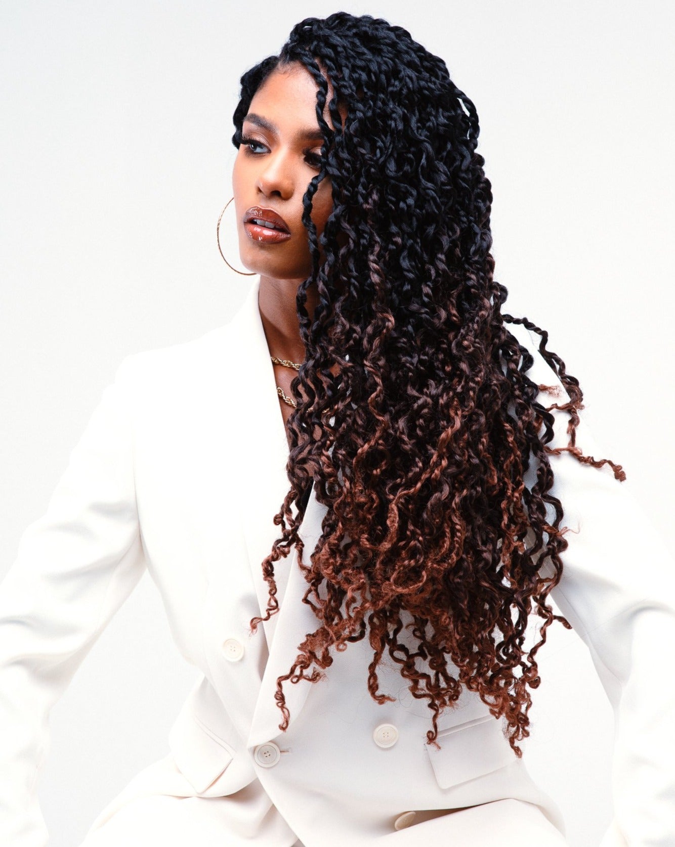 Boho Majesty Passion Twists in Bronde 18"®