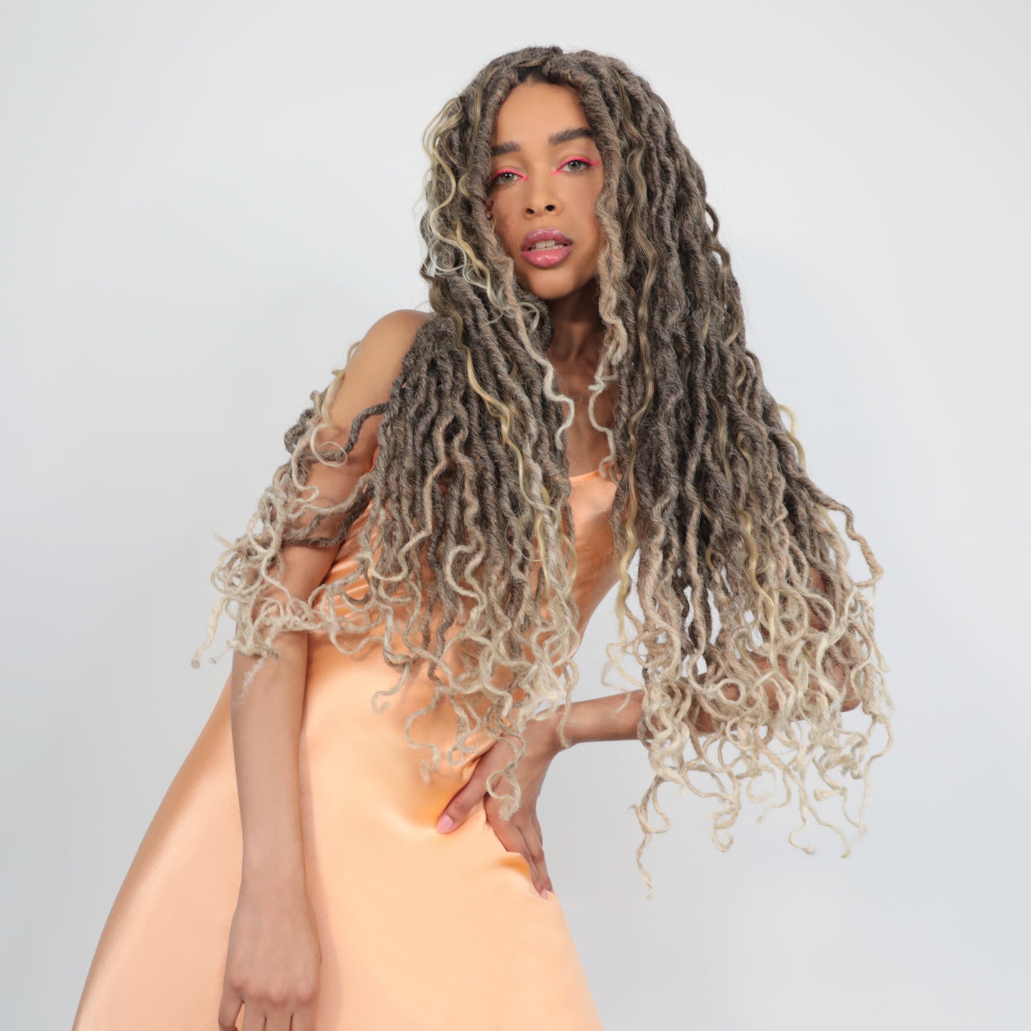 Boho Mermaid Locs in Lit 26"®