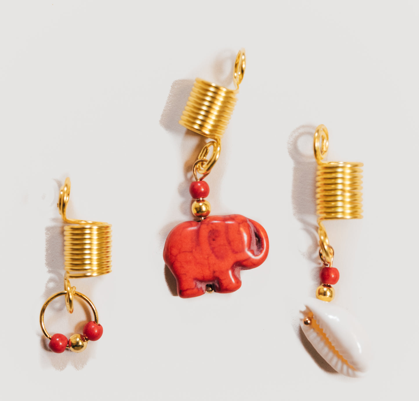 RED ELEPHANT JEWEL SET