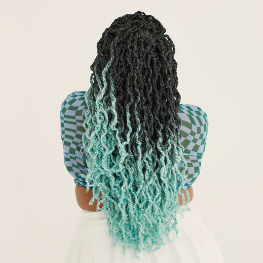 Boho Majesty Passion Twists in Mint 18"®