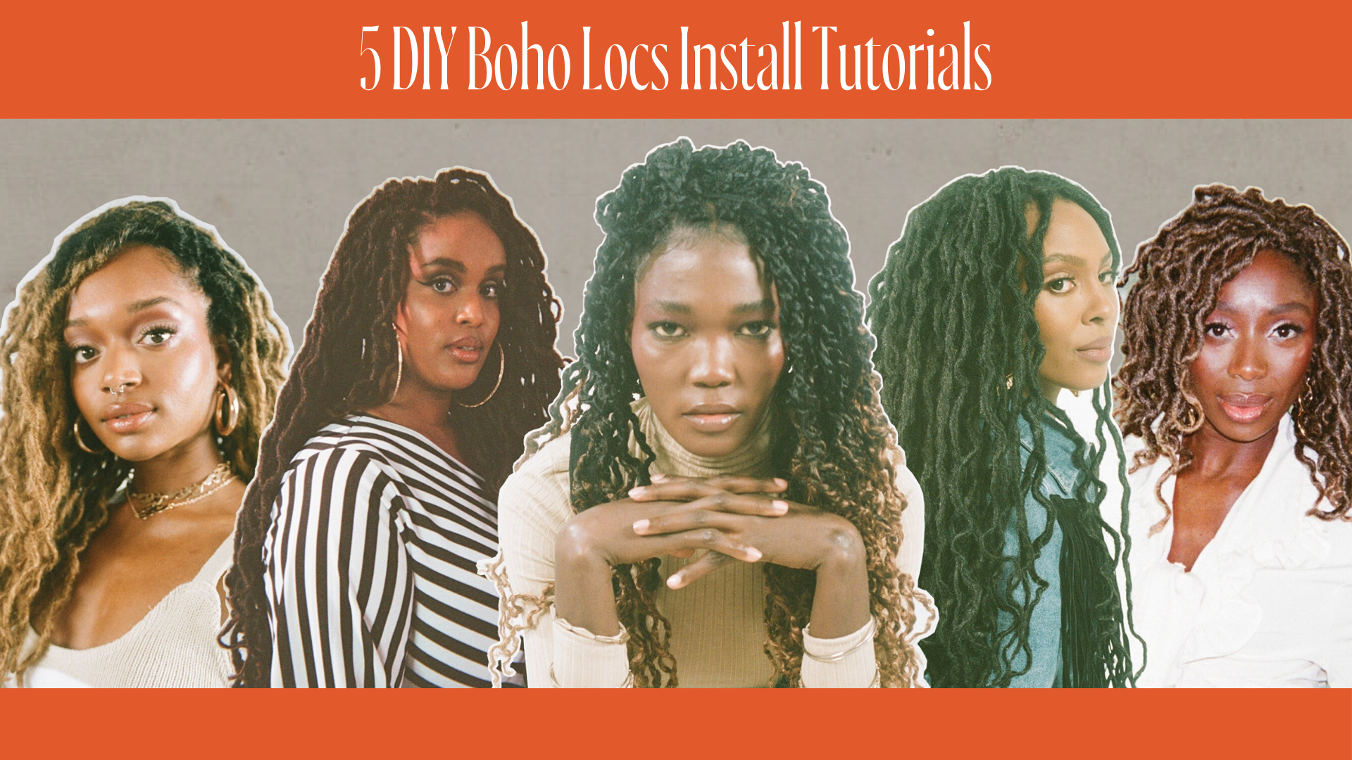 5 DIY Boho Locs Install Tutorials