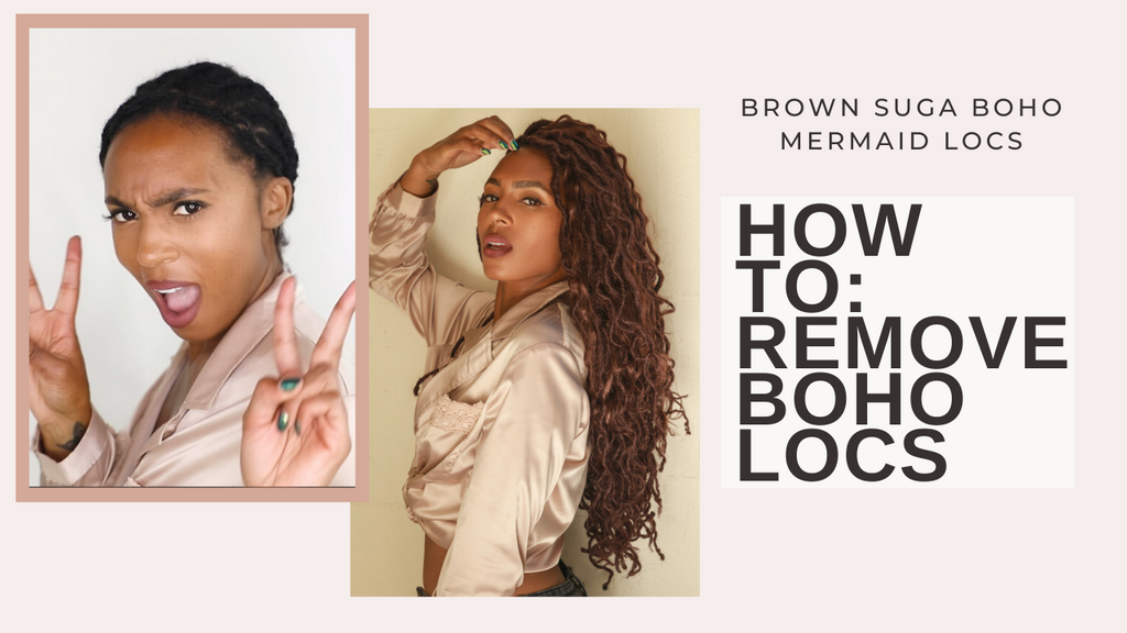 How to remove your Boho Locs! 💁🏾‍♀️