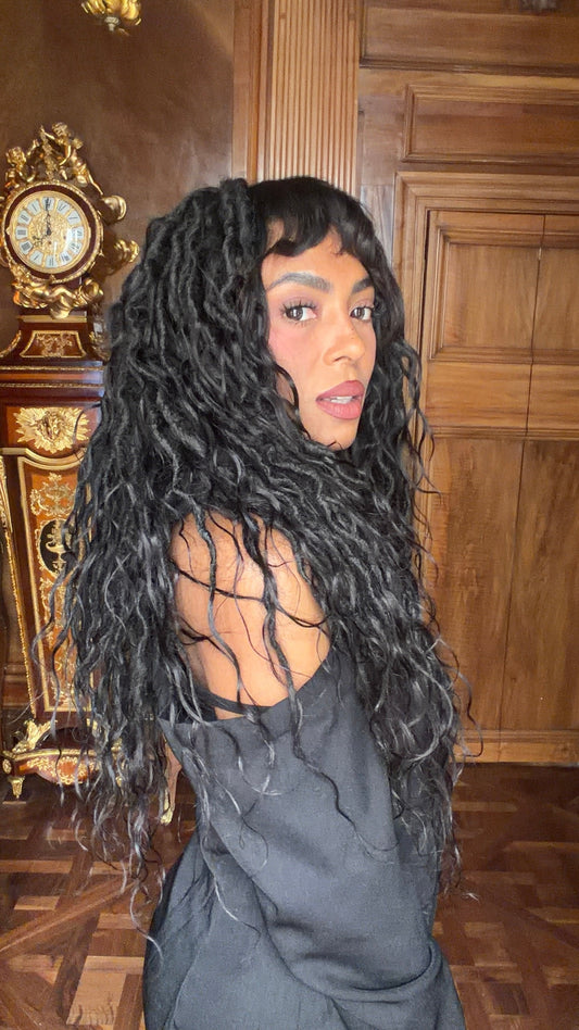 How I wash and reinstall my Human Hair Hybrid locs