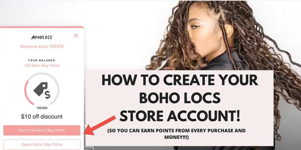 PART 1 - HOW TO CREATE YOUR BOHO LOCS STORE ACCOUNT!