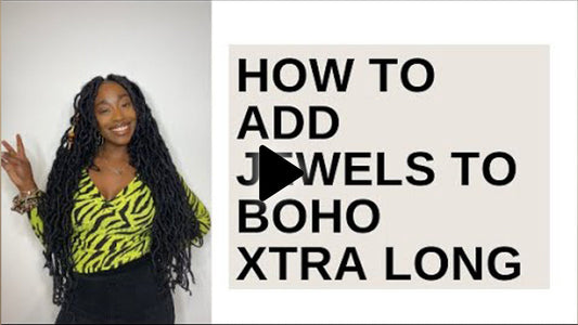 Adding Jewels to Xtra Locs