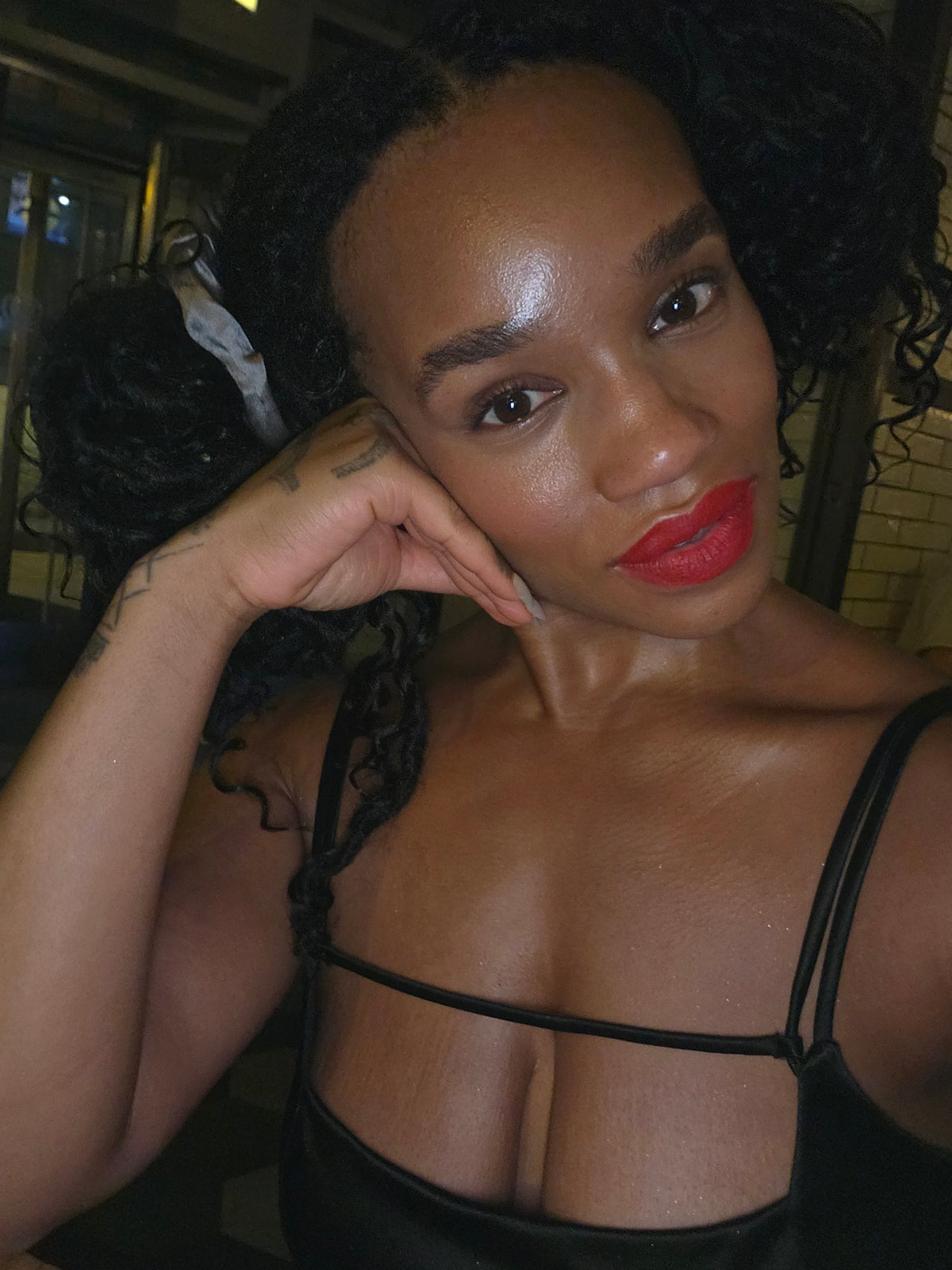 Chantell on her night out in Chicago