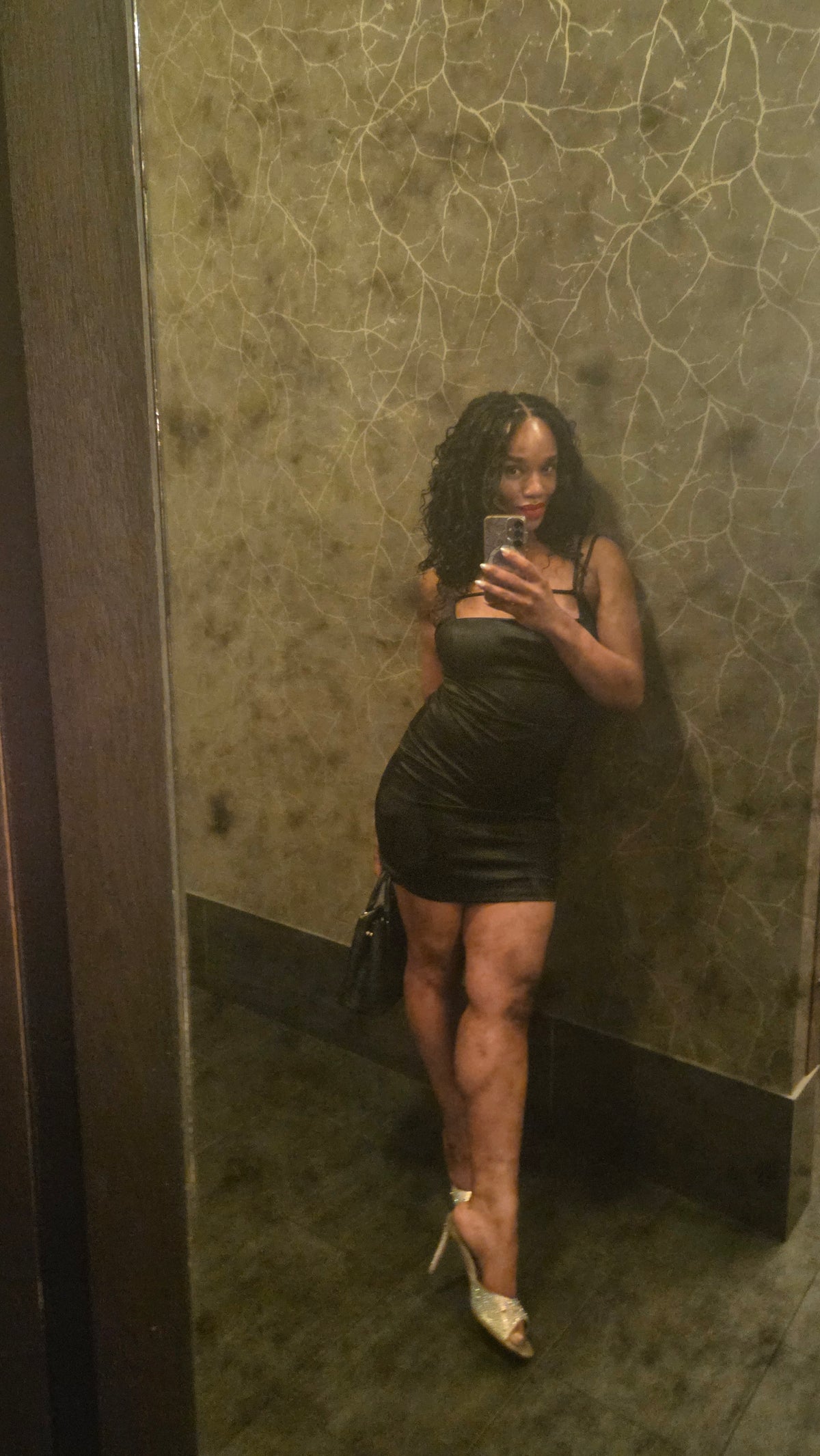 Chantell on her night out in Chicago