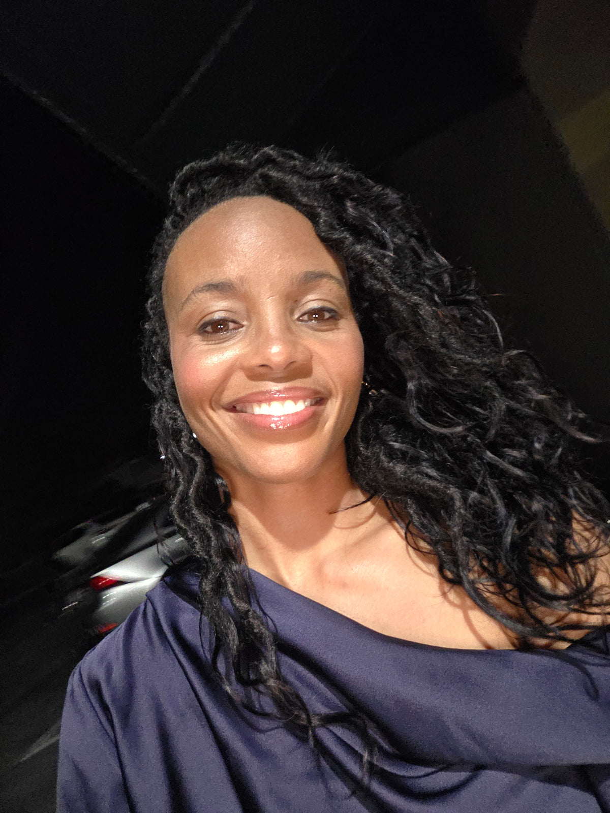 Sam on her night out in Los Angeles