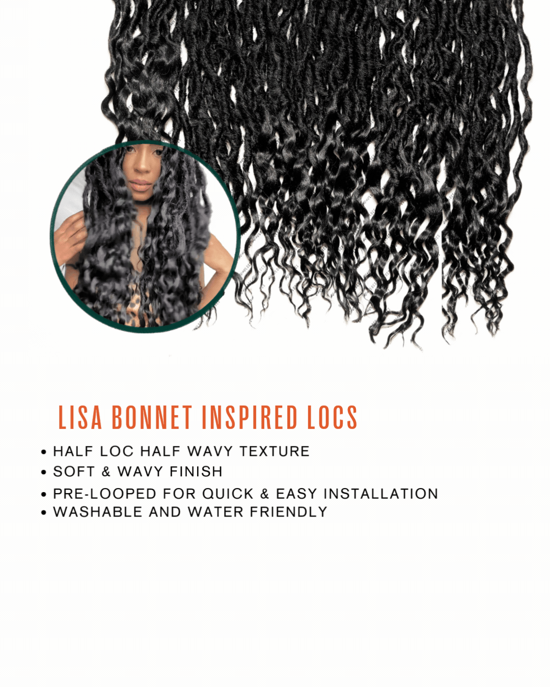 Queen Locs in Naturel 24"®