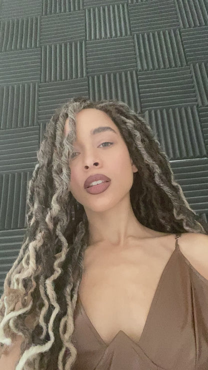 Boho Goddess Locs in Iced Latte 22"®