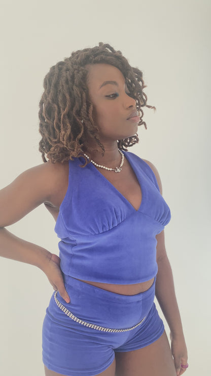 Boho Short Goddess Bob in Bronde