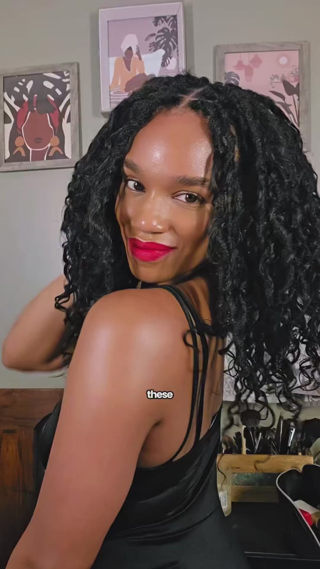 Chantell on her night out, Raw Burmese 12″ Hybrid