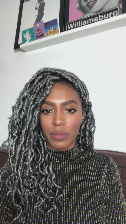 Boho Goddess Locs in Storm 14"®