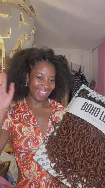 Beach Locs in Hot Bronde 22"®