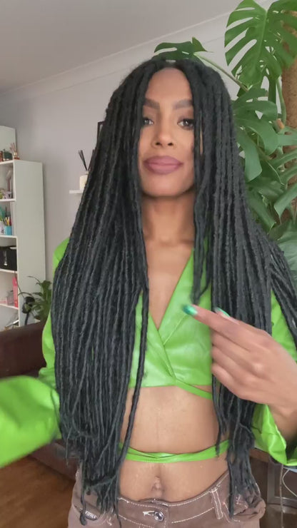 Supreme Locs in Midnight 22"®