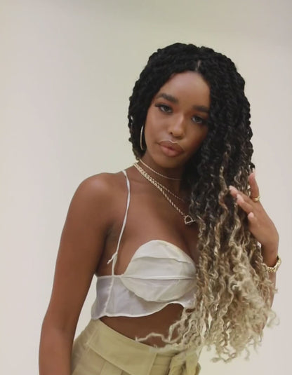 Boho Majesty Passion Twists in Lit 18"®